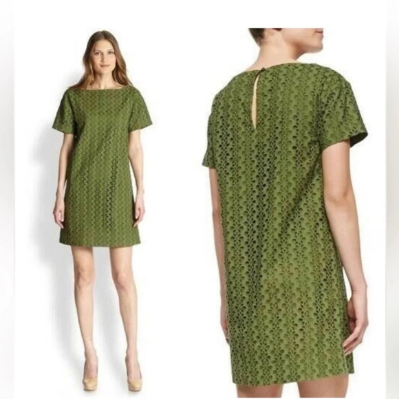 Kate Spade Green Dress Casual Dress Sheath size 6 - Picture 1 of 3